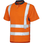 VELTUFF REFLEX HI-VIS T SHIRT HV5202 ORANGE SMALL