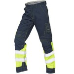 RICHMOND HI-VIS TROUSER NAVY/YELL 32R TR5151