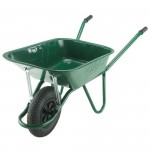 WHEELBARROW ENDURANCE GREEN GRADE A PNEU TYRE 90L EGP