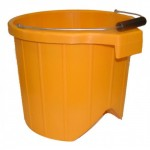 YELLOW ROOFERS V LIPPED BUCKET  