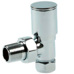 TOWEL RAIL VALVE CHROME   15MM ANGLED                  135400