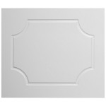 700MM MILTON WHITE END BATH PANEL 0317